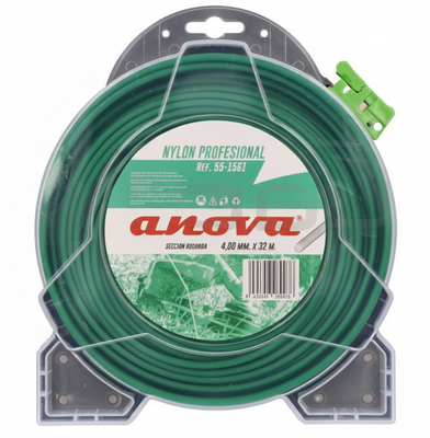 Hilo Desbrozadora Nylon Redondo 4,0mm 32 Metros